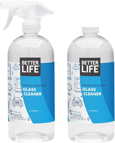 Better Life Glass Cleaner, Streak-free Window...