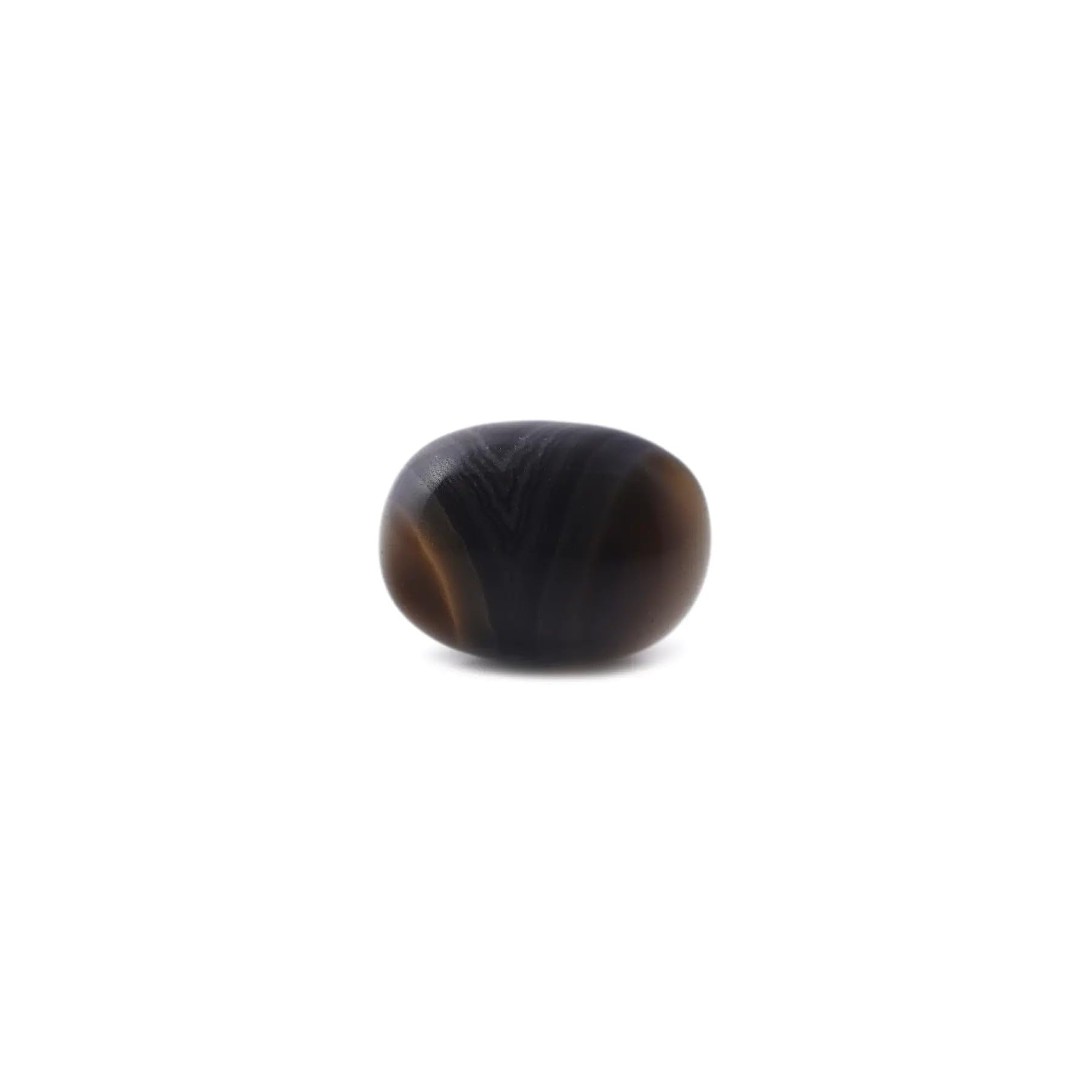 Agate du Botswana 8,1 ct : cabochon ovale calibré pour sertissage facile - 4