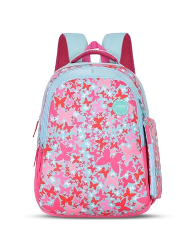 Image of Lavie Sport Twirl Laptop Backpack | 37 Liters | Fits Upto 16 Inch | Laptop Compatiable | Rain Cover | Gift for Boys & Girls