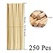 Imagen de HotKrump 250 varillas de bambú para manualidades y decoración