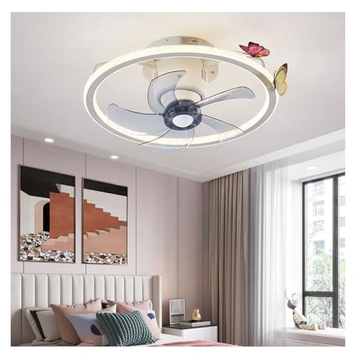 Ventilateur de plafond éclairant et enceinte Bluetooth : fraîcheur musicale 3D - 2