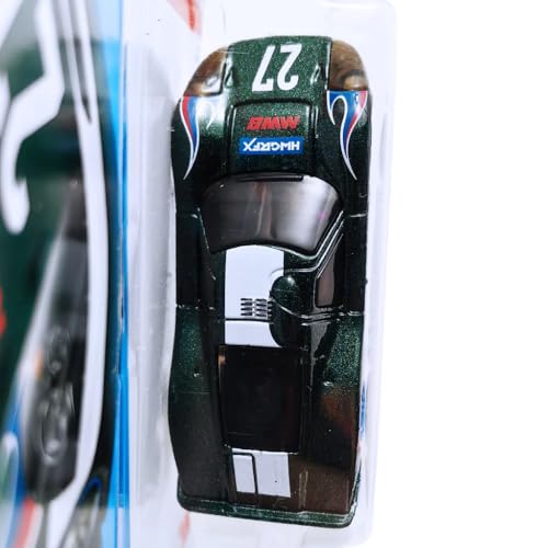 Image of Hot Wheels 2024 67 Ford Gt40 Mk.IV Then and Now Ages 3 and Up (Green)