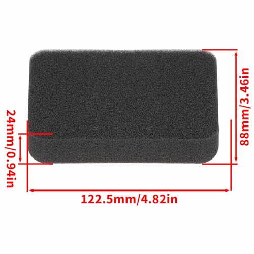 Ferilter 150BT Air Filter Fuel Line Kit for Husqvarna150BT 150BF 350BT 350BF 560BFS 560BTS Backpack Blower 502844401 Air Filter for Red Max EBZ5100 EBZ5100RH EBZ5150 EBZ6500 Blower with Spark Plug
