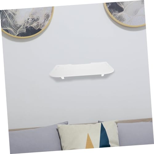 Support de rangement mural pour routeur et console TV noir - 7