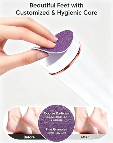 Incamity Electric Foot Callus Remover Rechargeable File Pedicure Kits - image 5