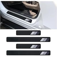 FIAT 600 Hybrid Einstiegsleisten Carbon - 4-tlg. Türschweller Schutz Ab 2024