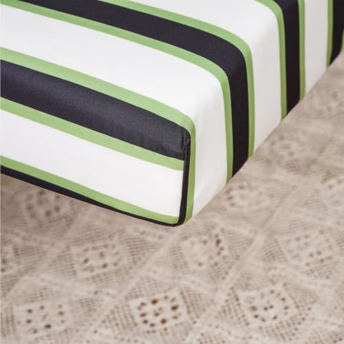 Image of CLOTHKNOW 4Pieces Green White Apple Toddler Bedding Sets for Boys Girls