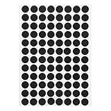 DECORNIJIA Puntos de Posicionamiento para Mesa de Billar Pegatinas Adhesivas Duraderas de 12 MM 96 Unidades para Reparación y Marcado Preciso Accesorios para Billar en Clubes y Hogar