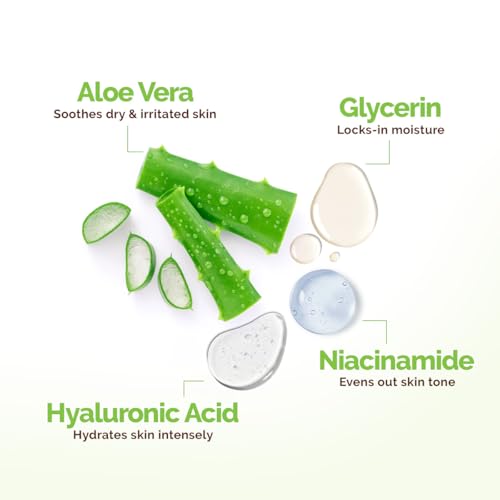 Image of Mamaearth Aloe Refresh Hydrating Light Gel Moisturizer with Aloe Vera & HA 200g | Long-lasting Non-sticky Hydration | Oil-free, Lightweight & Quick-absorbing |Free from Harmful Chemicals |Soothes Skin