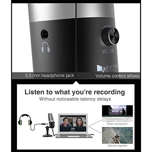 Microphone USB pour ordinateur portable éliminant le souffle - 8