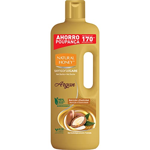 NATURAL HONEY gel de ducha elixir de argán bote 1.35 lt