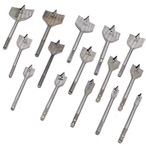 Woodworking Spade Drill Bit Set 
