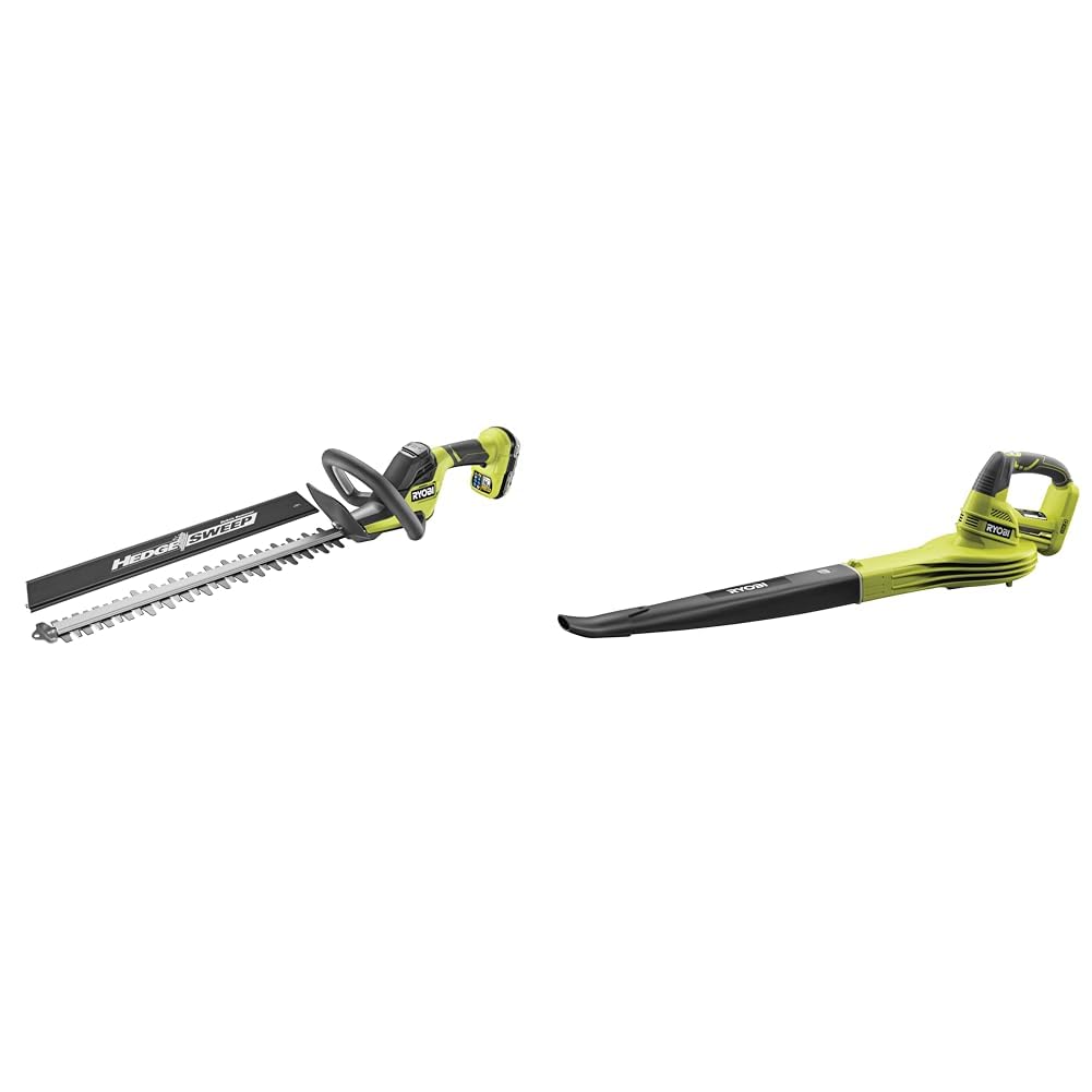 Ryobi taille-haies 18V et souffleur One+ pour entretenir facilement votre jardin
