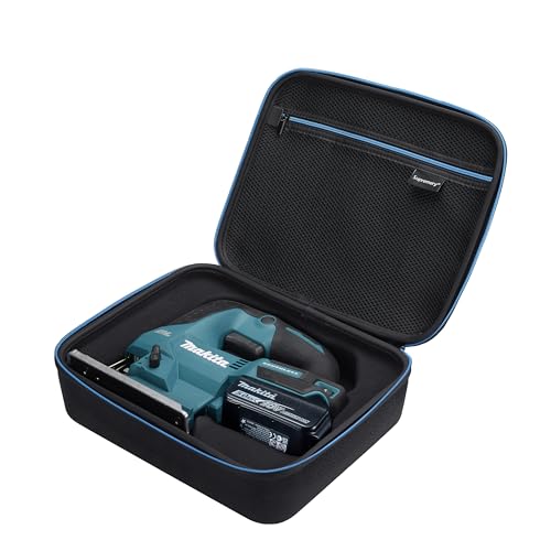 Supremery Funda compatible con Makita DJV184Z batería sierra de calar péndulo caso accesorios compacto bolsa de herramientas maleta