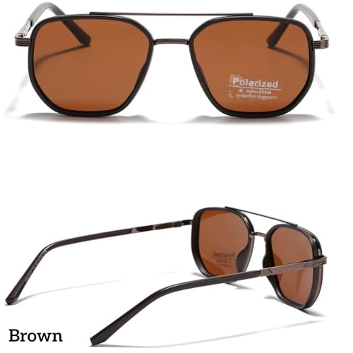 Geometric Sunglasses for Women Retro Double Beam Frames with Back to School Essentials Lens & Lightweight Metal Hinges2