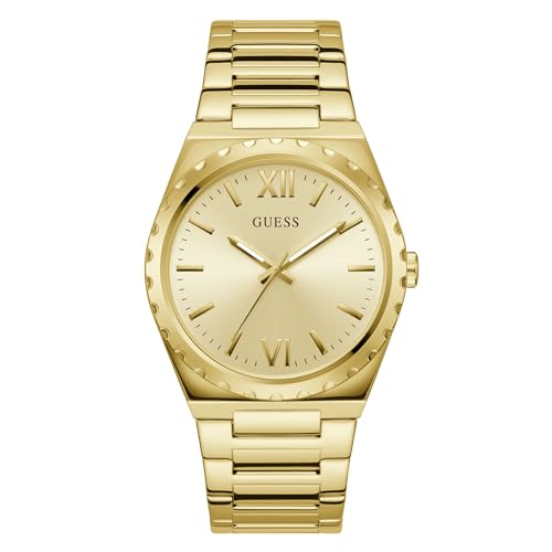 Guess Gold-Tone Analog Watch