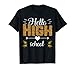 Back To School Hello High School Team Squad Léopard T-Shirt