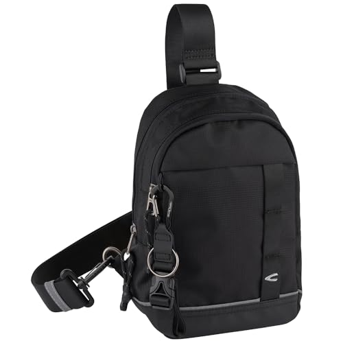 camel active Umhängetasche Connect Sling Backpack Black schwarz
