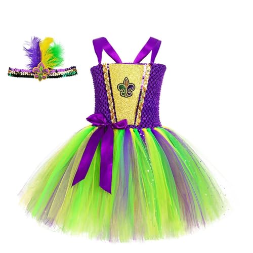 Vestido de carnaval para meninas, saia de carnaval para meninas,S...