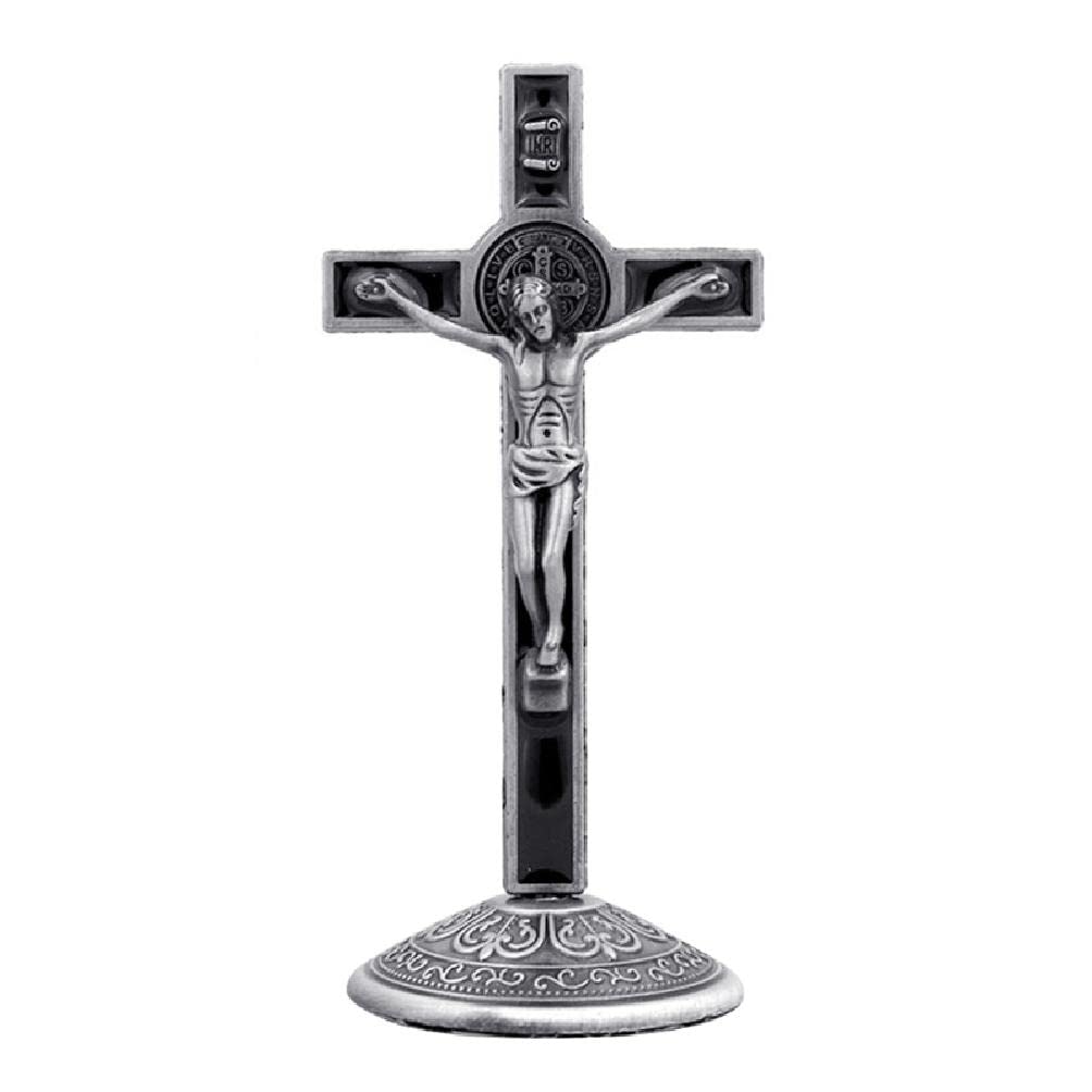 Klova Holy Table For Cross Christ On The Stand Christian Church Relics Figurines Catholic Antique Home Decoration Cross Figurine