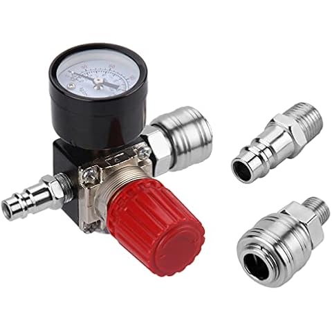 Regulador de Presión Preciva con Manómetro 175 Psi para Compresor De Aire Cover