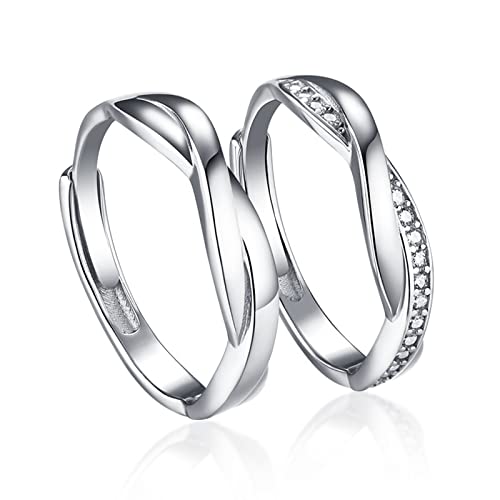 Bague alliance ajustable argent véritable pour en finir avec les doigts gonflés