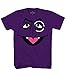 Sesame Street Count Von Count Face Tee Funny Humor Pun Adult Mens Graphic T-Shirt Apparel (Large)