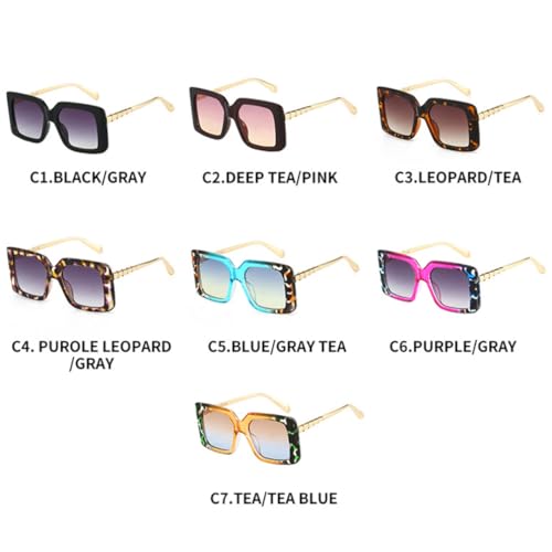 Lunettes de soleil dégradées contre l'éblouissement avec protection UV400 punk