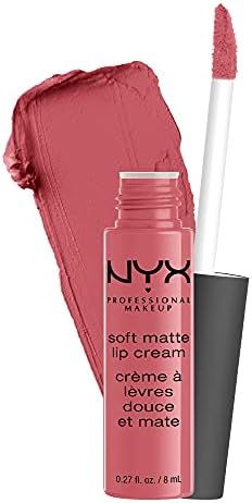 NYX PROFESSIONAL MAKEUP Soft Matte Lip Cream, Lightweight Liquid Lipstick - Cannes (Matte Muted Mauve)