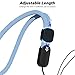 oakxco Lanyard Compatible with Airpods Pro 2 Loop Adjustable Hand Wrist Nylon Strap, Lanyard for Cell Phone/Camera/Switch/iPods Pro 2nd/Airpods 1/2nd/3rd/Pro Case, Light Blue