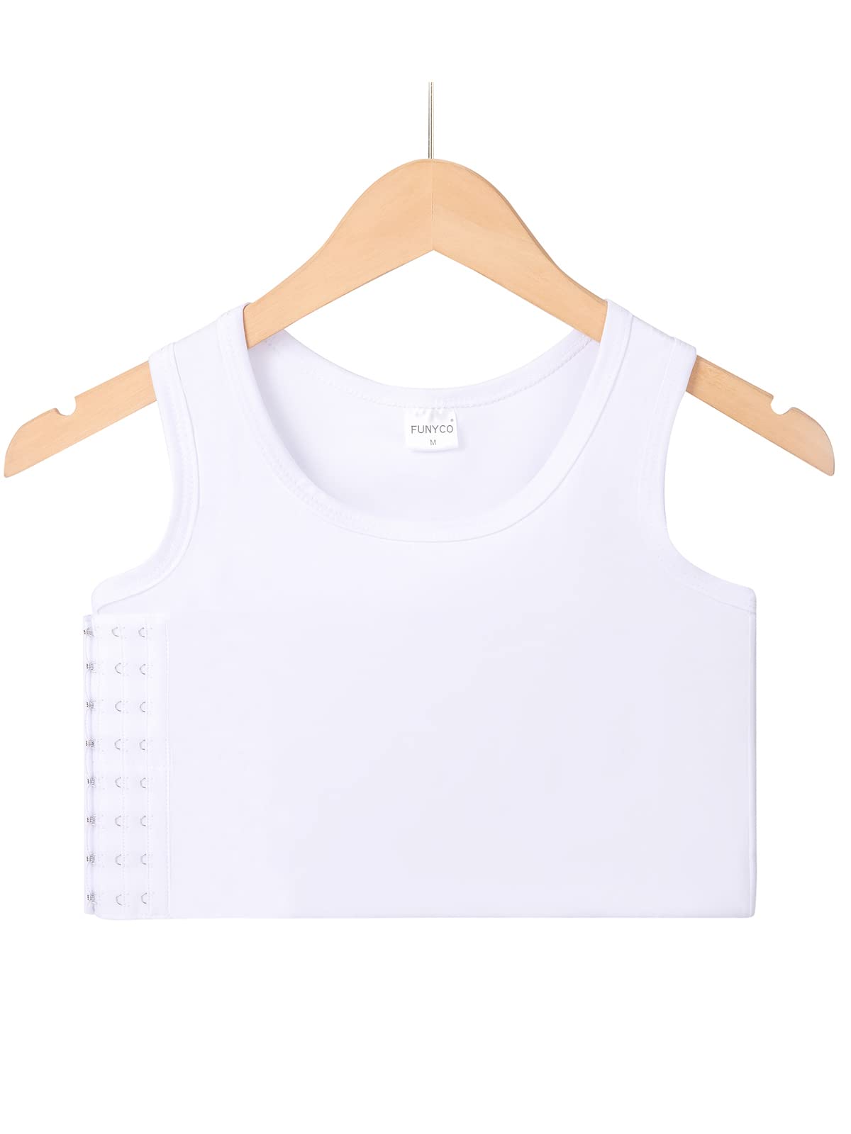 Binder Trans, Femme Respirant Elégant Multirangs Largeur Elastique Lien Poitrine Transgenre FTM Corset Court pour Tomboy