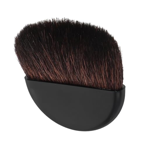 Baluue Nylon Small Round Brush Soft Makeup Brush Travel Size Blush and Contour Perfect for On-the-go