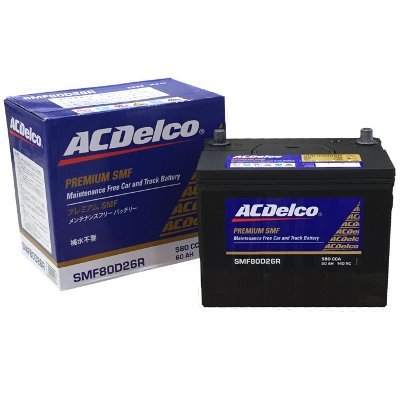 ACDelco [ �G�[�V�[�f���R ] ���Y�ԃo�b�e���[ [ Maintenance Free Battery ] SMF80D26R