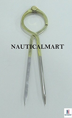 NauticalMart 8" Solid Brass Proportional Divider Navigation
