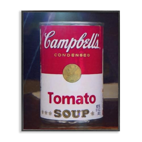 'Tomato Soup Can Still Life Modern Painting'| Framed Giclee Art