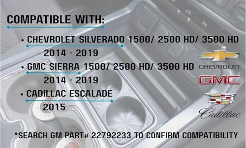 Portavasos central para Chevy Silverado y GMC Sierra miniatura 4