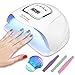 Produktbild LED UV Nagellampe Nageltrockner für Nägel Gelnägel,150W professioneller mit 5 Timer Einstellungen,Auto-Sensor, LCD-Display, niedrige Wärme Geeignet für Nail Art zu Hause und Salon
