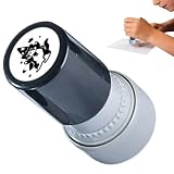 Katzenstempel-Siegel – Schwarze Tinte, süßes Kätzchen-Design | Mini-Bastelstempel für...