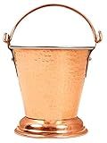 Attraction place Handmade Steel Copper Bucket Balti, For Serving Dishes, Kitchenware,300 ml