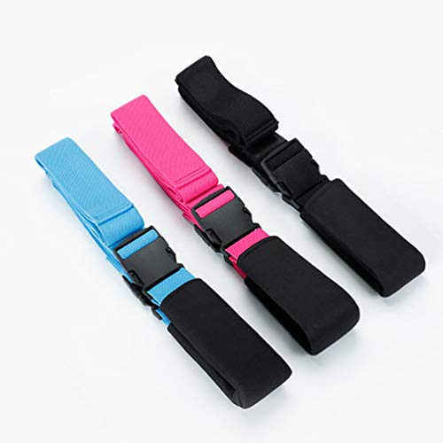 Cinto de tensão Prcatical Ajustável Ajustável Tira de Exercícios Durável Alça para Dança, Yoga Fitne