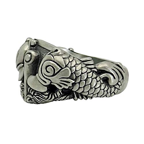 Submarine Dolphins Us Navy Sterling Silver 925 Mens Ring Warfare Handmade #TOP6