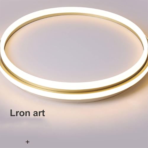 Plafonnier LED moderne mince pour plafonds bas de chambre - 5