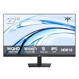 KEY TO COMBAT 27 インチ QHD ゲーミングモニター 120Hz 対応 IPS パネル 2K (2560×1440) パソコンモニター 99% sRGB HDR10 アダプティブシンク チルト調整 ブルーライトカット フリッカーフリー H27D9