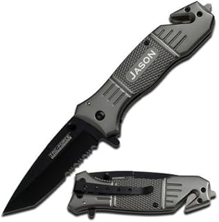 AlphaNumeric Engravers Personalized Tac-Force Knife Free Engraving (TF-434)