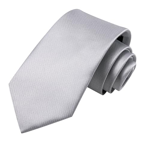 Image of Hi-Tie Silk Ties for Men Plaid Paisley Striped Necktie Pocket Square Cufflinks Set Formal Business