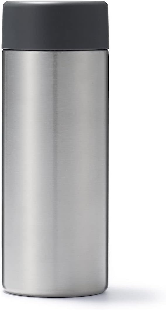 MUJI 44593769 Stainless Steel Insulated Bottle, Approx. 11.8 fl oz (350 ml)