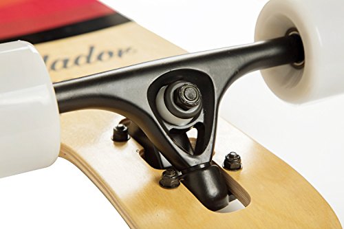Volador 42inch Freeride Longboard Complete Cruiser ( Drop Through Deck - Camber concave )(Fuji Sakura)