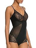 SPANX Women's Spotlight On Lace Bodysuit Very Black Large