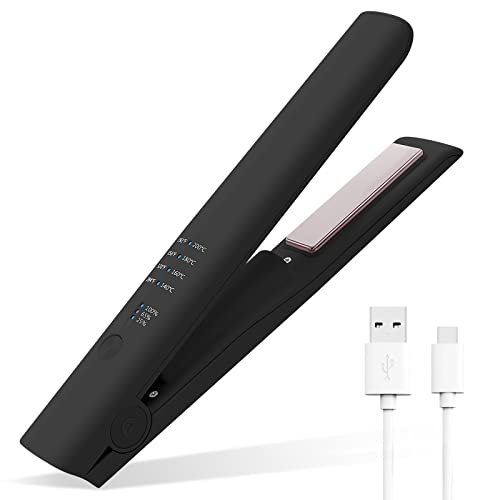 Itayga 03 Cordless Hair Straightener, Itayga 2 In 1 Wireless Hair Straightener And Curler, Portable Travel Flat Iron cover