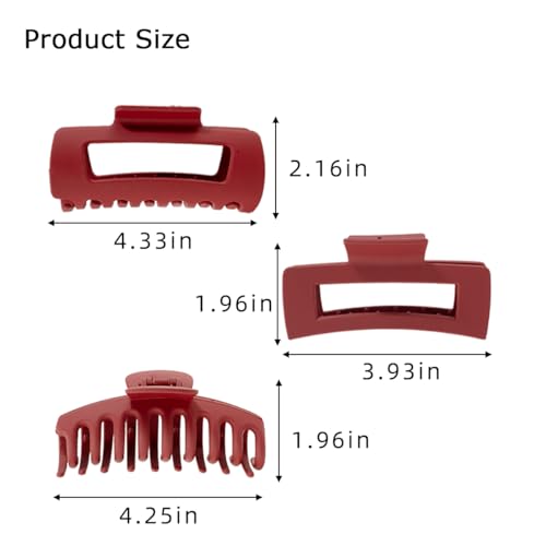 Pinzas de Silicona Suave para Cabello, 9 Piezas Flexibles miniatura 2